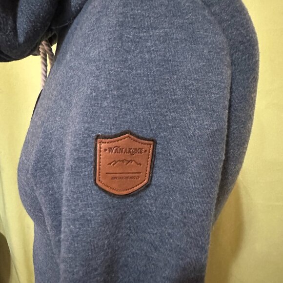Wanakome Women's Blue Hoodie Sweater Size XS Live in the Sunshine - Picture 9 of 9